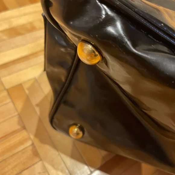 Valentino Garavani Lacca Betty Bow Black tote - Picture 5 of 13